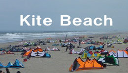 Kitesurfing beach Japan Tokyo